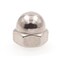 Prime-Line Cap Nut, #6-32, 18-8 Stainless Steel, Plain, 25 PK 9077061 - alternate 1